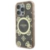 Guess GUHMP16LH4PYEEW iPhone 16 Pro 6.3 brązowy/brown hardcase IML Peony On 4G Background MagSafe
